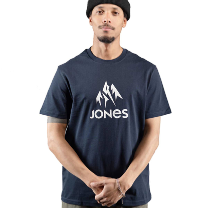 JONES TRUCKEE ORGANIC T-SHIRT STEALTH BLACK L