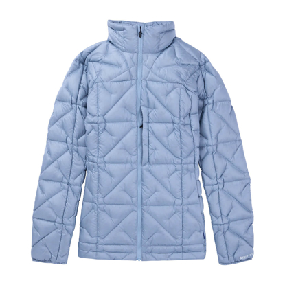 BURTON WOMEN'S [AK] BAKER DOWN NON-HOODED INSULATOR DUSTY BLUE M