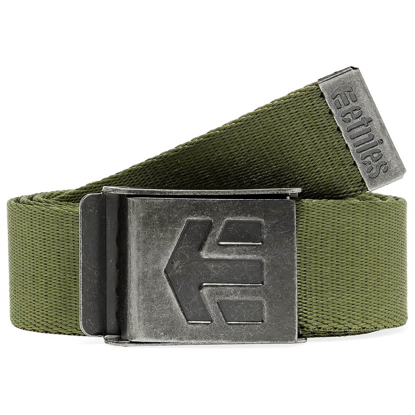 ETNIES STAPLEZ BELT OLIVE UNI