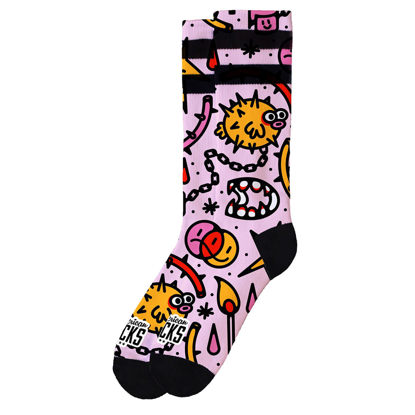 AMERICAN SOCKS BLOWFISH MID HIGH MULTI S/M