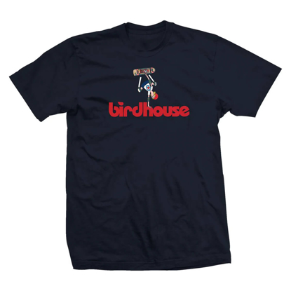 BIRDHOUSE RETROSPECTIVE T-SHIRT NAVY M