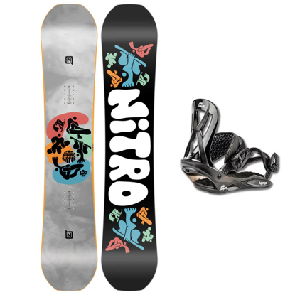 NITRO 2025 SET RIPPER KIDS X VOLCOM 121 & MINI CHARGER S ASSORTED 121