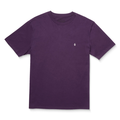 VOLCOM STONE BLANKS T-SHIRT GRAPE ROYALE S