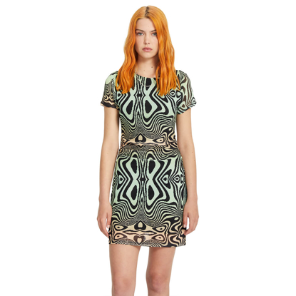 VOLCOM FA FILIP RYGALSKI DRESS MULTI S