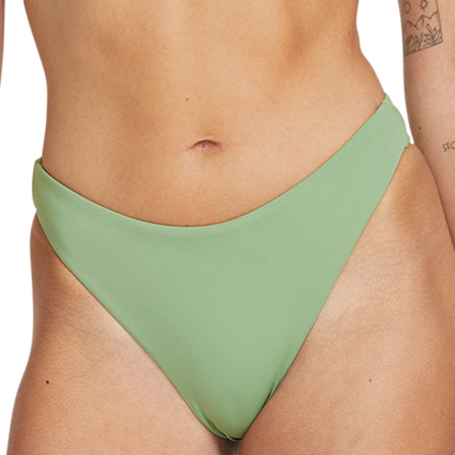 VOLCOM SIMPLY SEAMLESS SKIMPY GRASS GREEN S