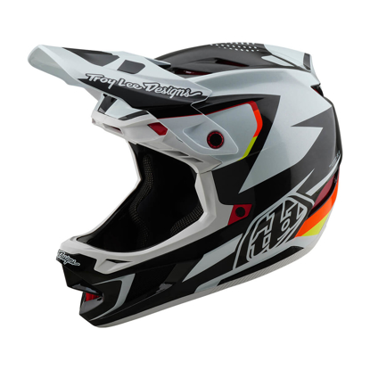 TROY LEE DESIGNS D4 CARBON HELMET OPTIC BLACK M