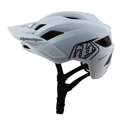 TROY LEE DESIGNS FLOWLINE HELMET POINT WHITE / BLACK XS/S