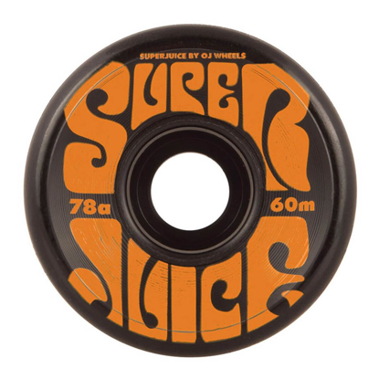 OJ SUPER JUICE BLACK 78A 60MM BLACK 60MM