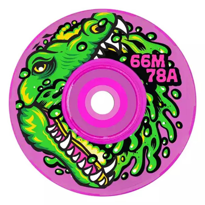 SLIME BALLS GATOR SWAMP SPEW LIGHT UPS OG PINK 78A 66MM PINK 66MM