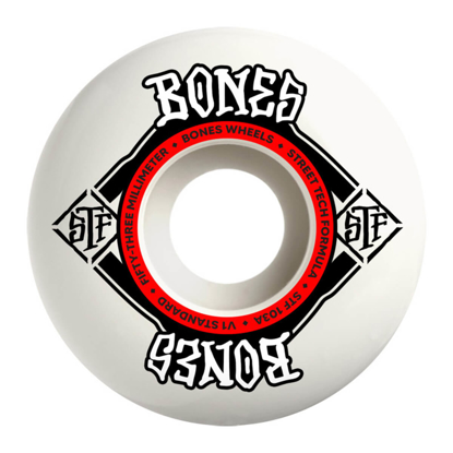 BONES STF STANDARD 53MM V1 103A WHITE 53MM