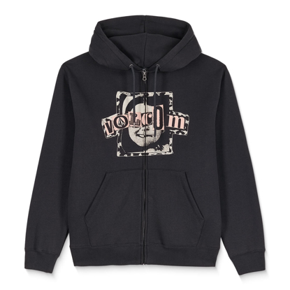 VOLCOM STICK STONER ZIP ANTIQUE BLACK S