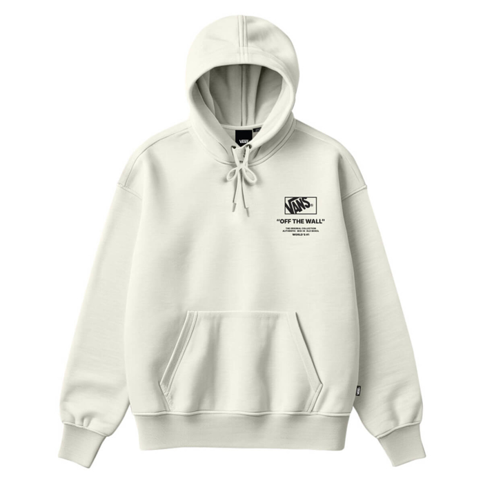 VANS STACKED HI HOODED PULLOVER EGRET S